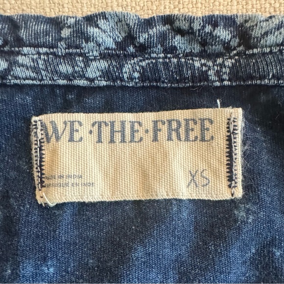We The Free Indi Max Tee in Indigo - Picture 6 of 8